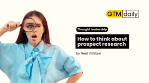 How to think about prospect research