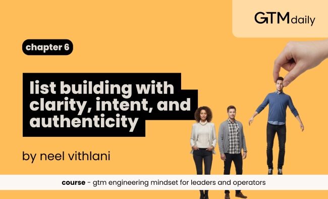 list building with clarity, intent, and authenticity
