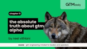 The absolute truth about GTM alpha