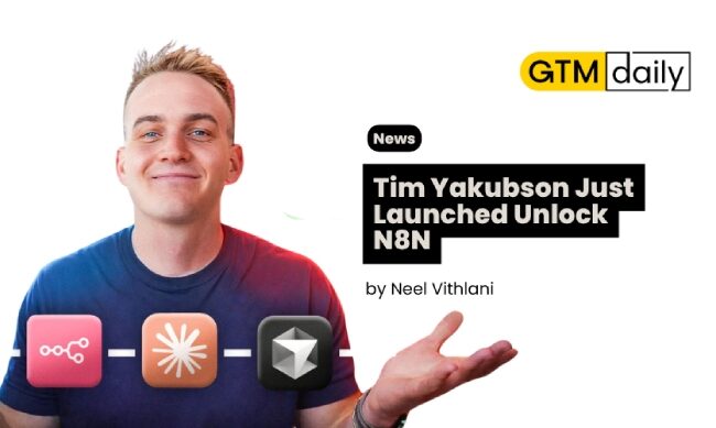 Tim Yakubson Just Launched Unlock N8N