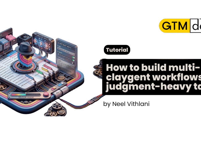 How to build multi-claygent workflows for judgment-heavy tasks